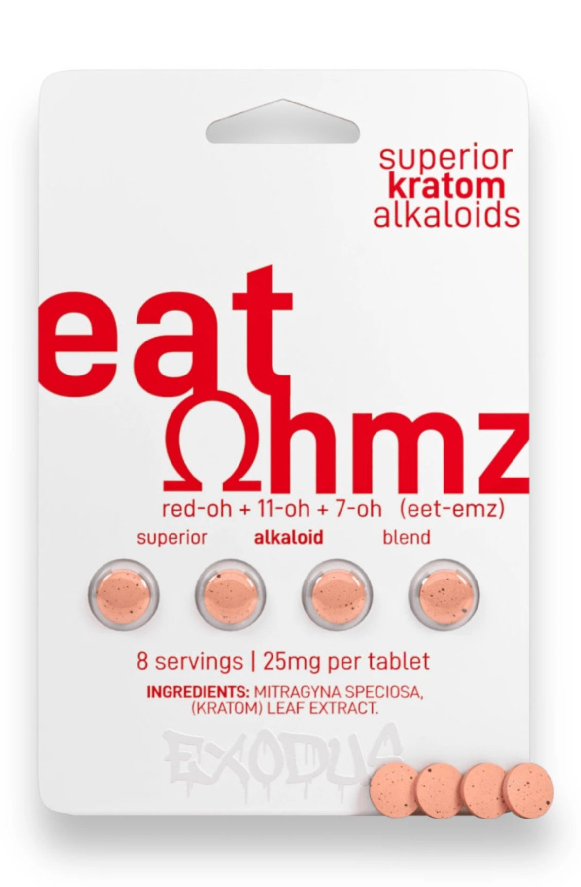 Eat OHMZ White 4 tablets