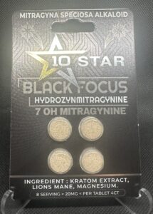 10 Star Black Focus 4 Tablets