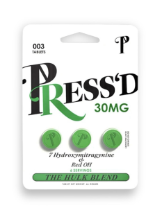 Press'D Hulk Red OH Pseudo Tablets 30mg 3ct